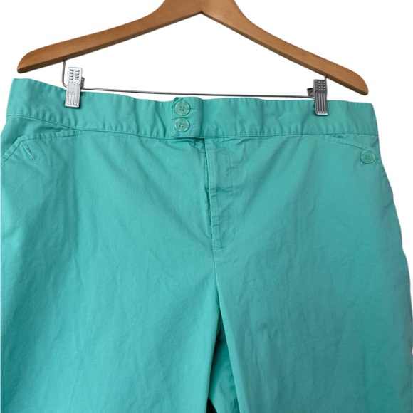 Sag Harbor Mint Green Pants size 18 - Picture 2 of 4